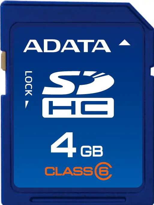 ADATA SDHC 4GB class6 ASDH4GCL6-R