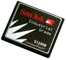 Fujitsu CF Memory card 512 MB industrial grade S26391-F5026-L500