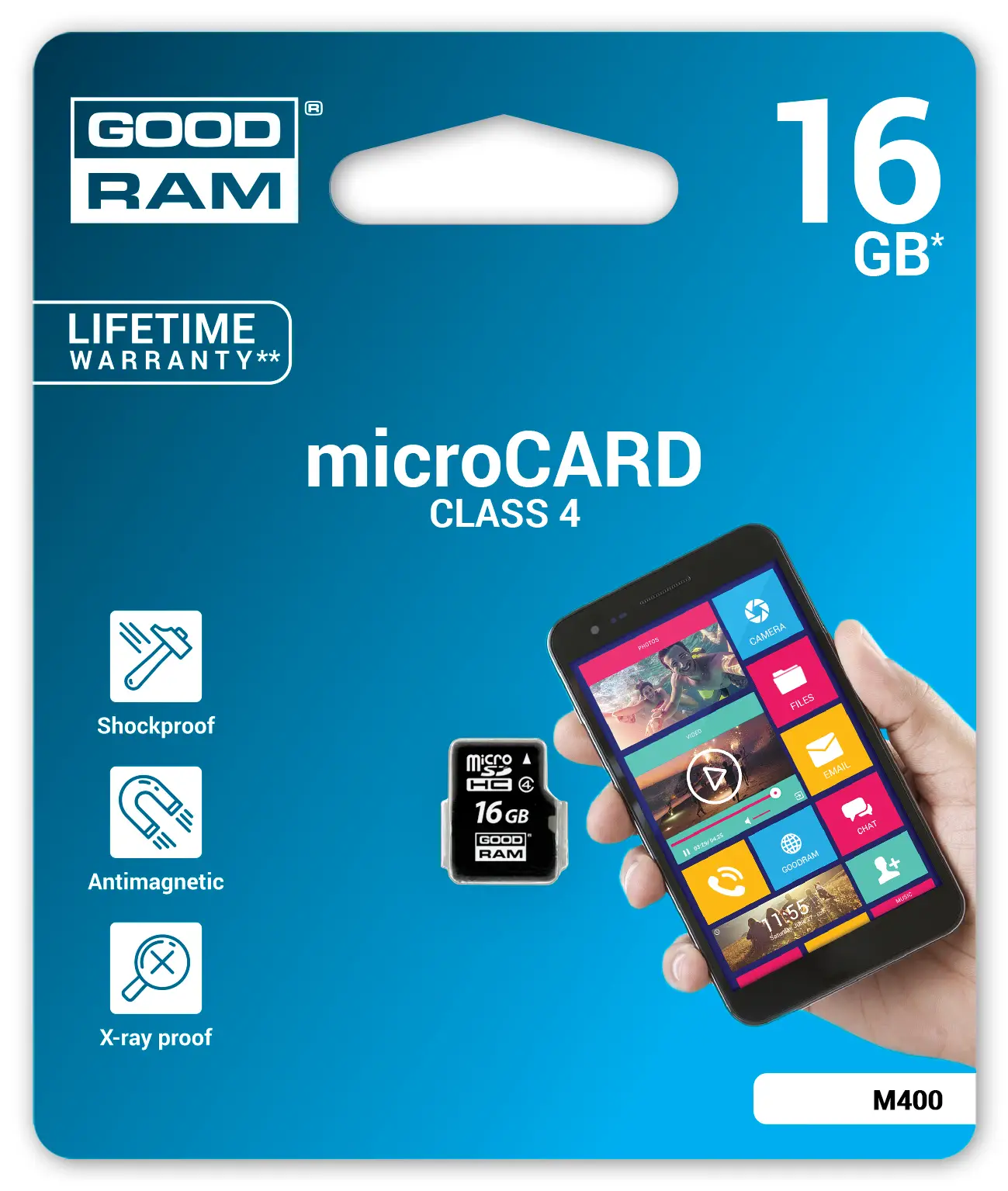 Goodram 16GB Micro SDHC M400-0160R11