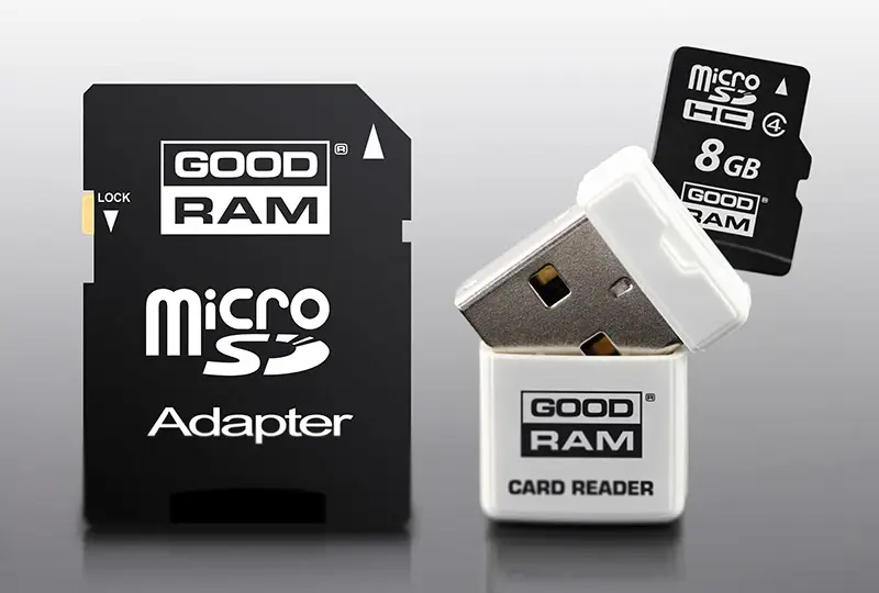 Goodram 3 in 1 microSDHC class 4 8GB USDR48GBR9
