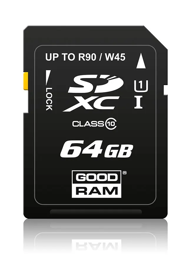 Goodram 64 GB SDXC UHS 1 Class 10 SDC64GXCUHS1GRR10
