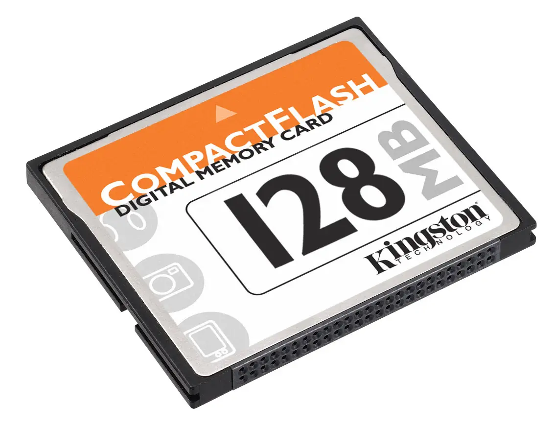 Kingston Technology 128MB Standard CompactFlash Card CF/128