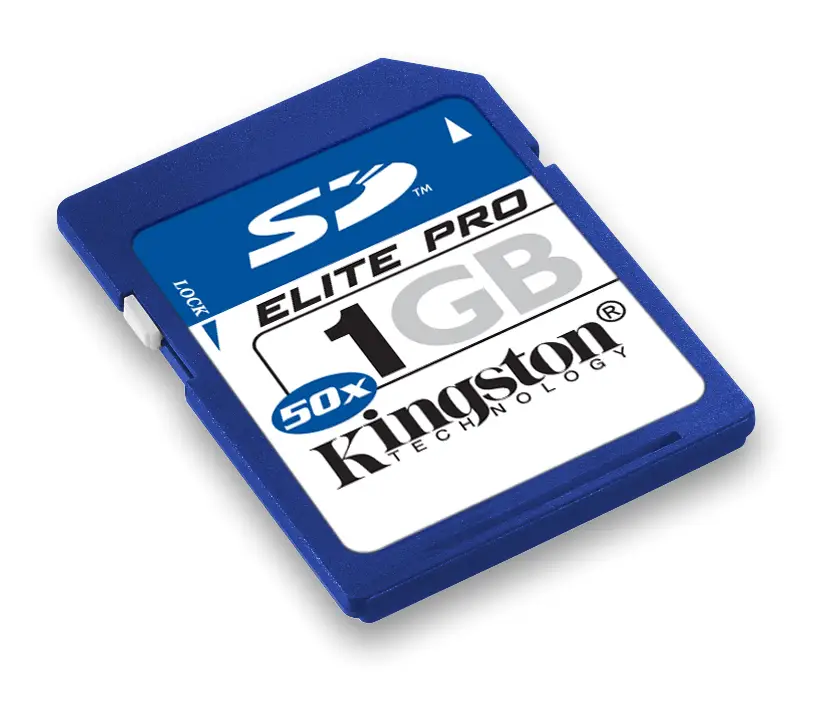 Kingston Technology 1GB Secure Digital Card Hi-Speed SD/1GB-S