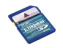 Kingston Technology 2x2GB SD Cards 2x Pack 2 GB SD/2GB-2PER