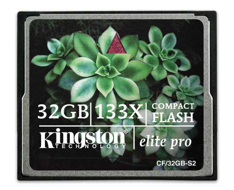 Kingston Technology 32GB Compact Flash ElitePro CF/32GB-S2