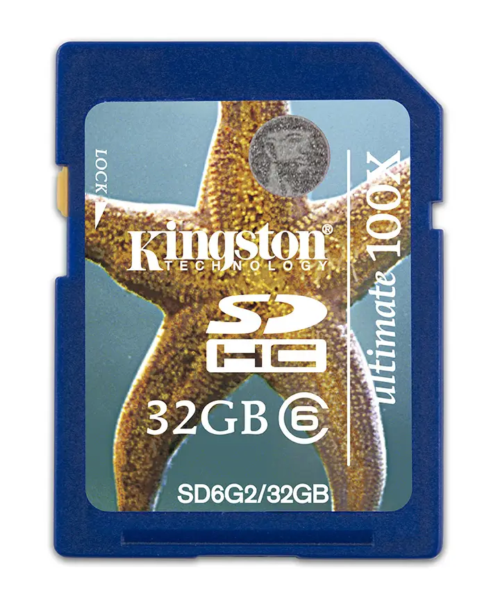 Kingston Technology 32GB SDHC SD6G2/32GB