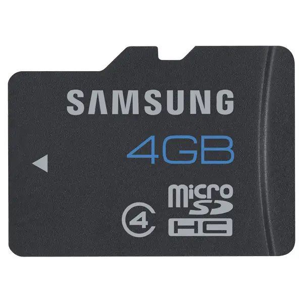 Samsung 4GB microSDHC MB-MS4GB