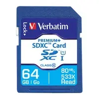 Verbatim 64GB PremiumPlus SDXC 98728
