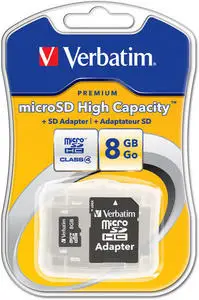 Verbatim MicroSDHC 8GB 47204-61