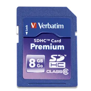 Verbatim Premium SDHC Card™ 8GB 96318