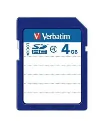 Verbatim SDHC, 4GB SDHC4GYVB1