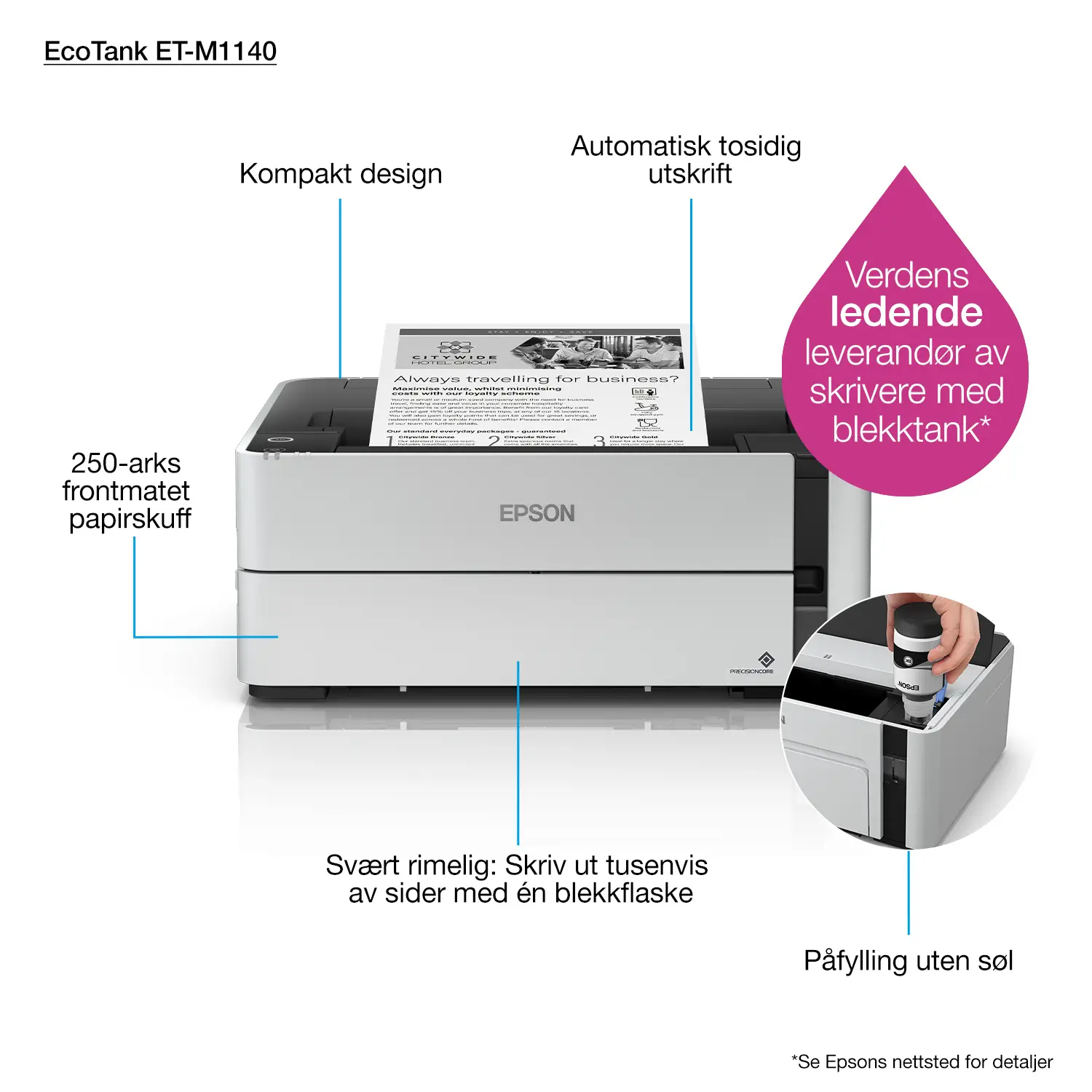 Epson EcoTank ET-M1140 C11CG26402