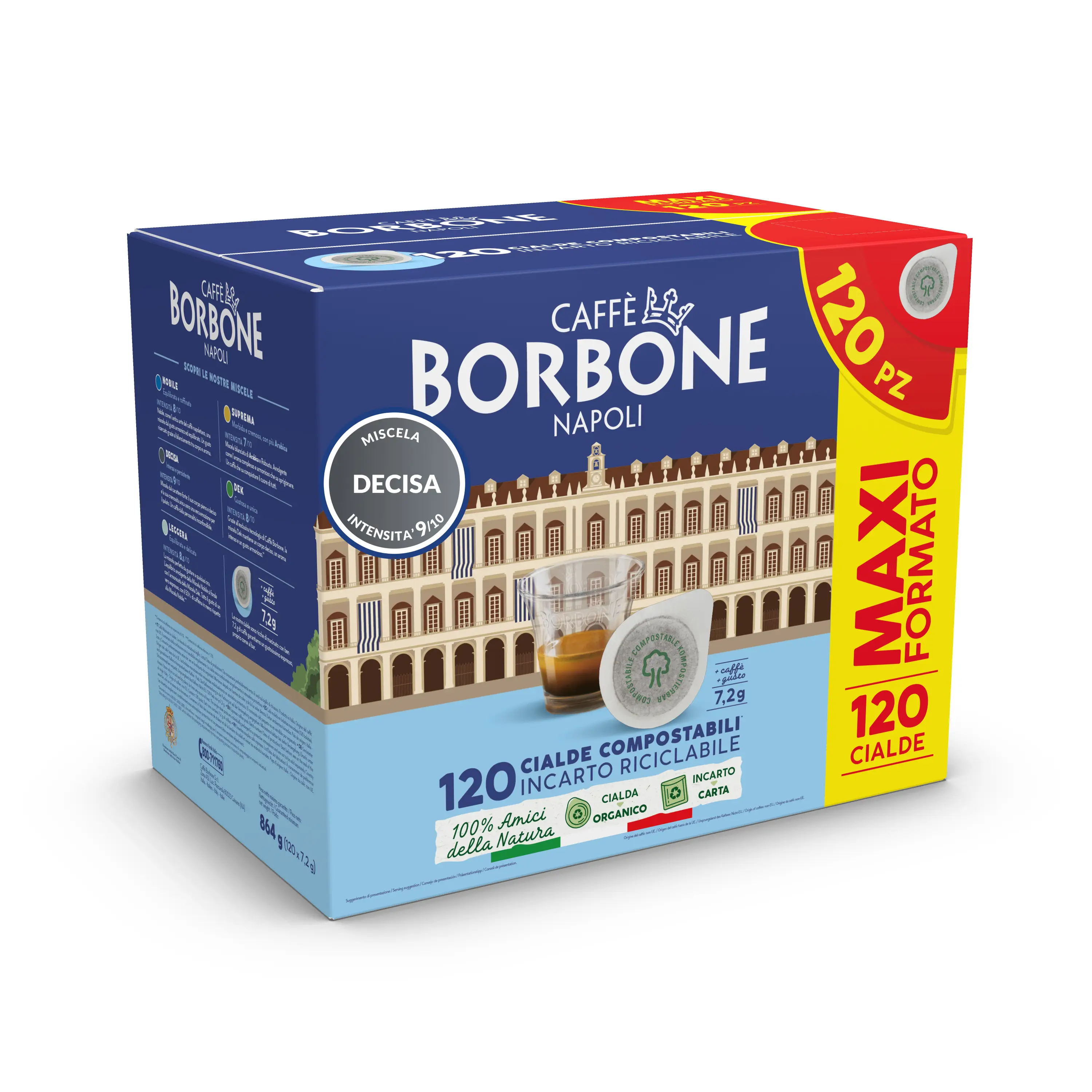 Caffè Borbone 44BNERADECISA120