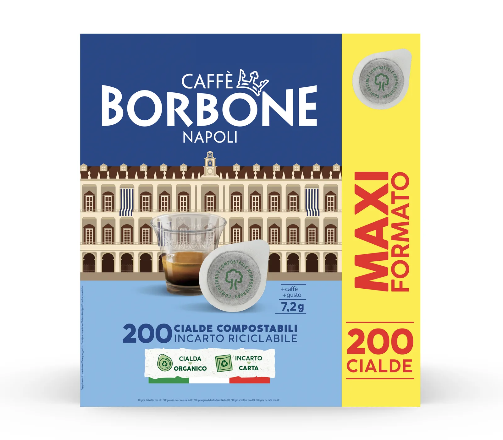 Caffè Borbone 44BNERADECISA200PZ