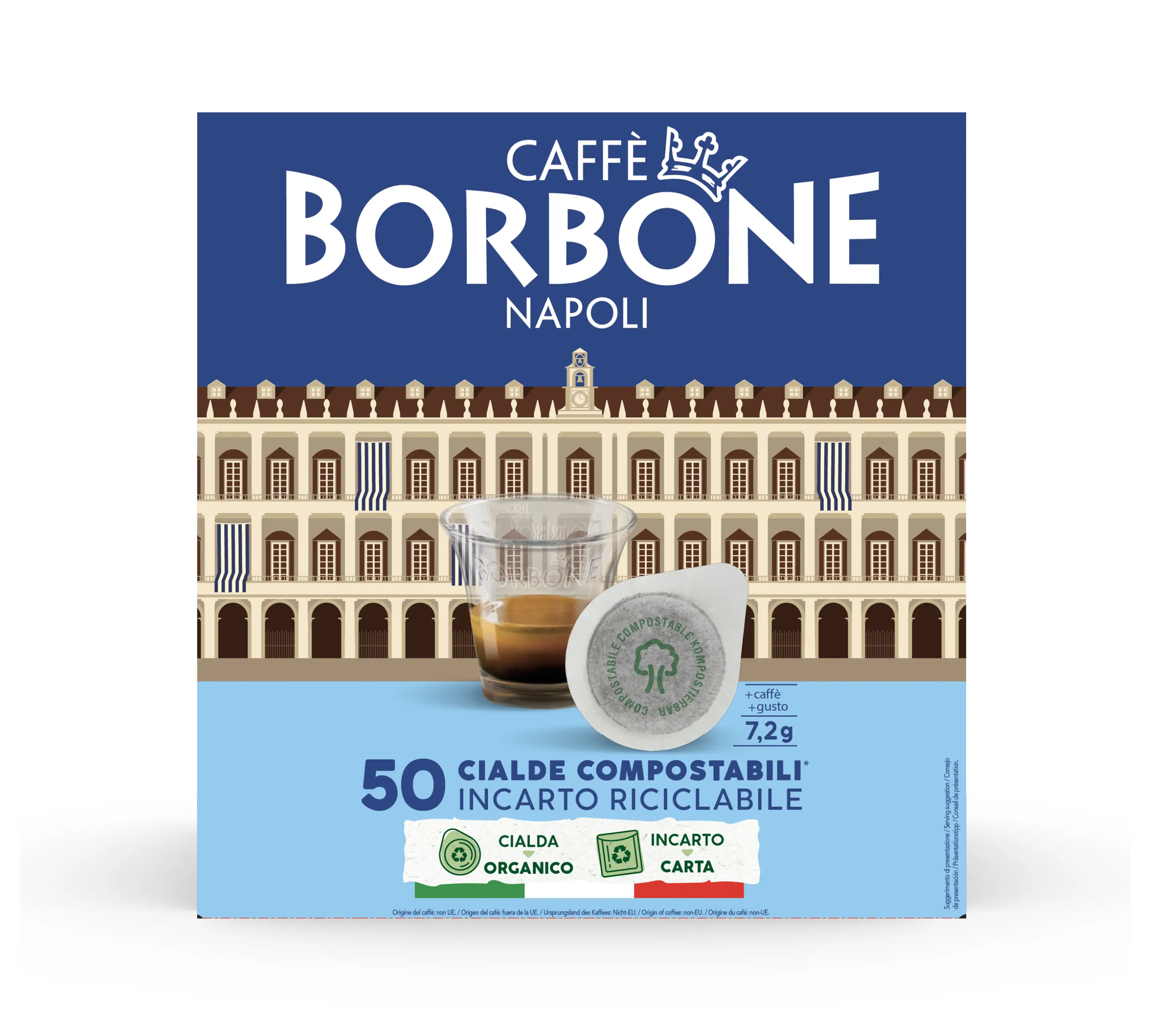 Caffè Borbone Cialda Nobile 44BBLUPALAZNOBIL050N