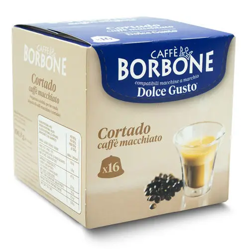 Caffè Borbone Cortado caffe macciato 16BORBONECORTADODG