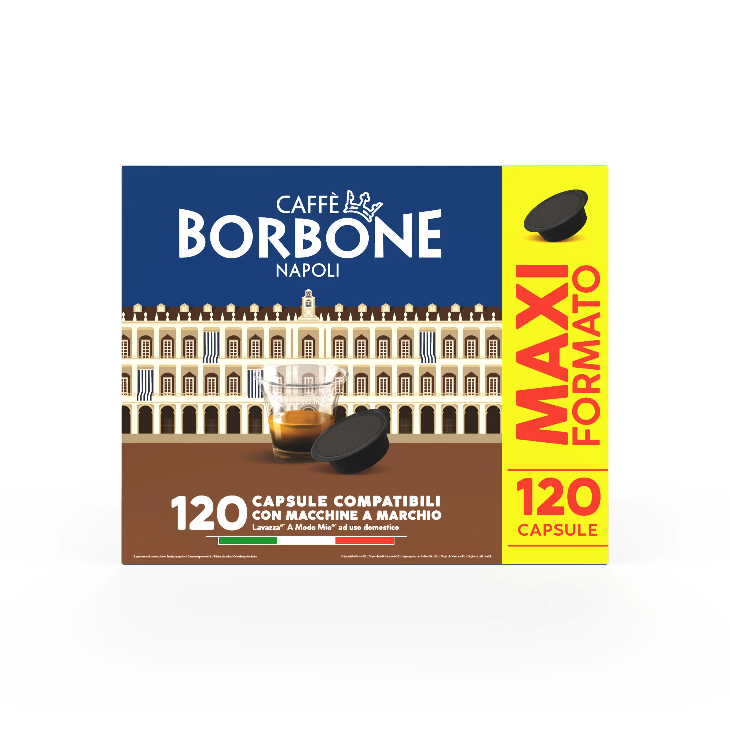 Caffè Borbone Miscela Decisa AMSNERADECISA120