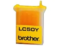 Brother Inktcartridge LC50Y geel LC-50Y