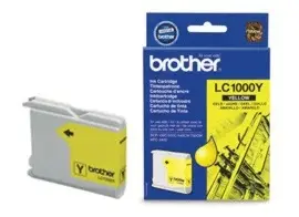 Brother LC-1000Y, Yellow Ink Cartridge LC-1000YBPDR