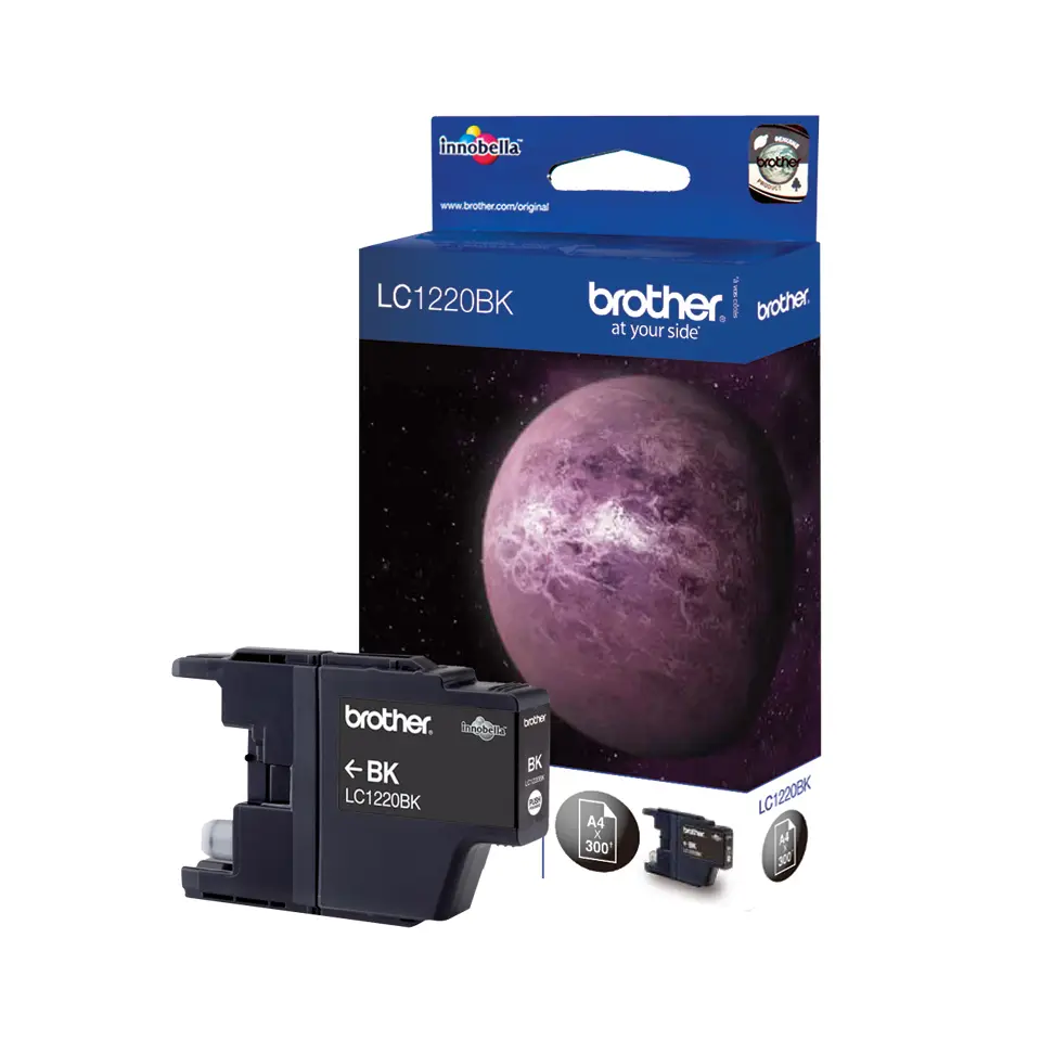 Brother LC1220BK LC-1220BKBPDR