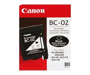 Canon BC 02 Black Ink Cartridge F45-0241500