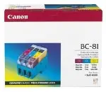 Canon BC-81 Tri-Color Inkjet Cartridge