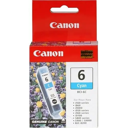 Canon BCI-6C Cyan Ink Cartridge 4706A003