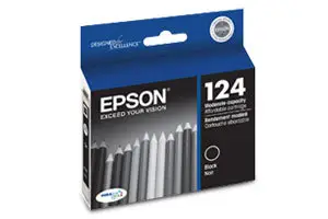 Epson 124 Black Sensormatic C13T124120-S