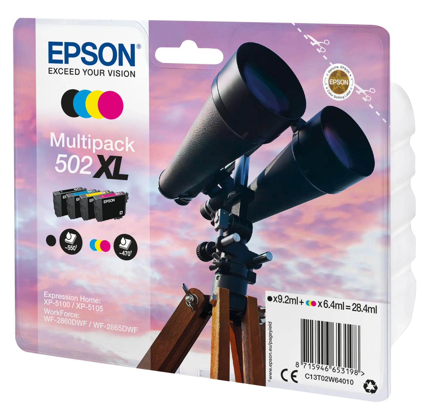 Epson 502XL C13T02W64020