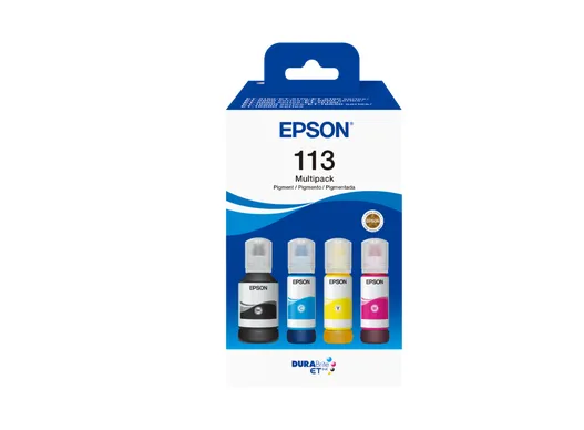 Epson C13T06B640 mürekkep kartuşu 4 adet Orijinal Siyah, Cam Göbeği, Macenta, Sarı