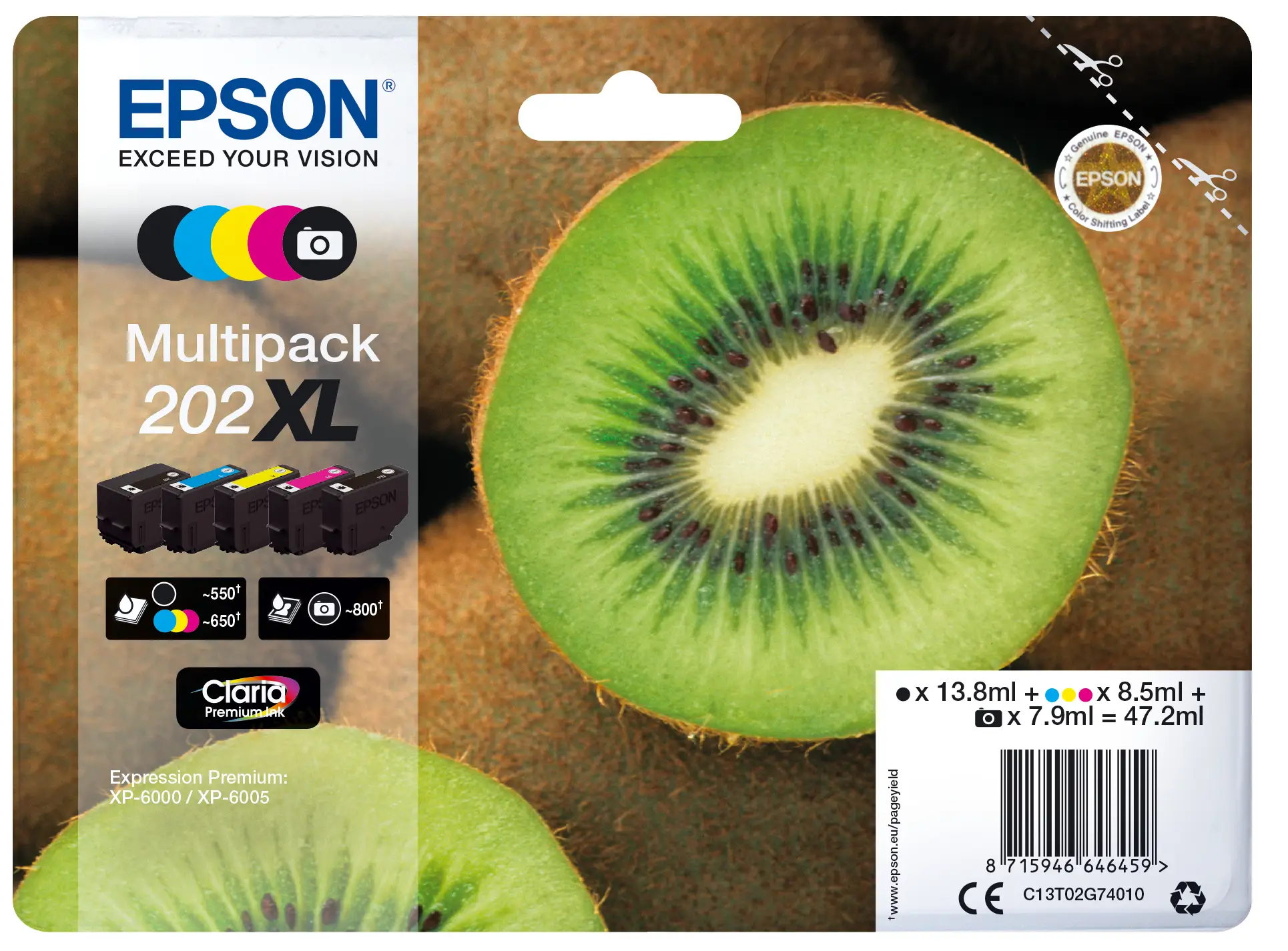 Epson 202XL C13T02G74020