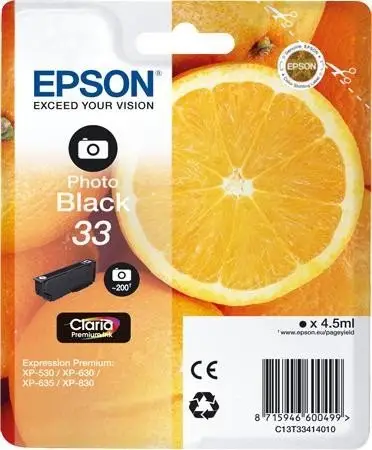 Epson 33 PHBK C13T33414020