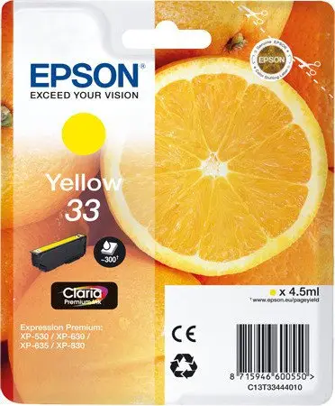 Epson 33 Y C13T33444020