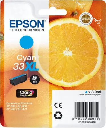 Epson 33XL C C13T33624020