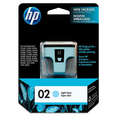 HP 02 Light Cyan C8774WC