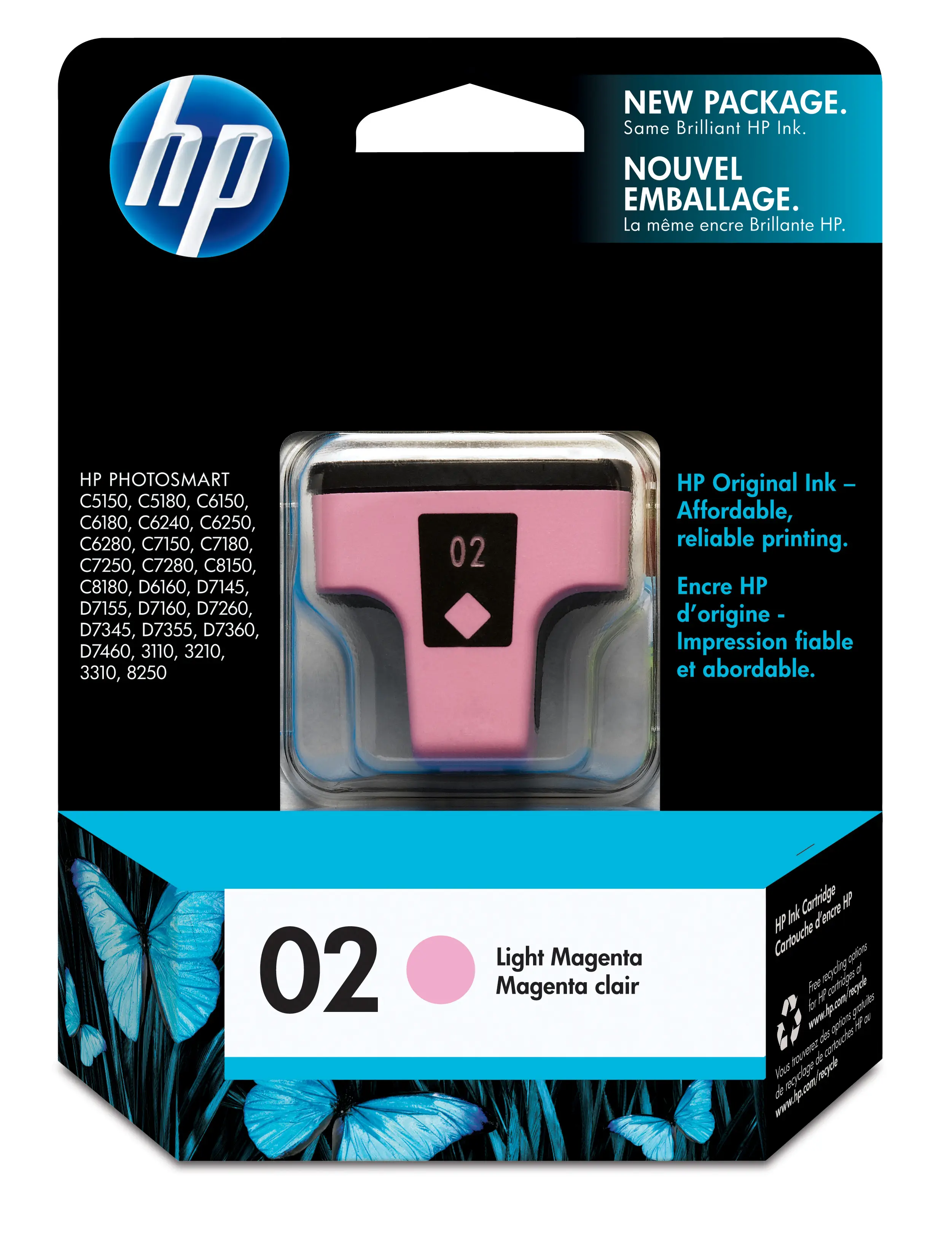 HP 02 Light Magenta C8775WC