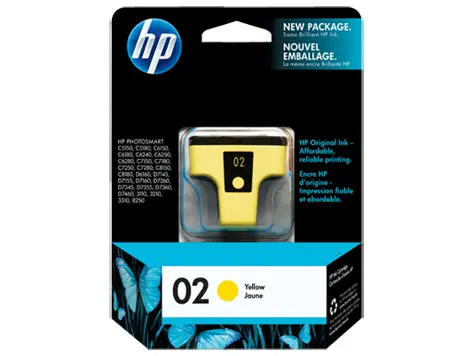 HP 02 Yellow C8773WC