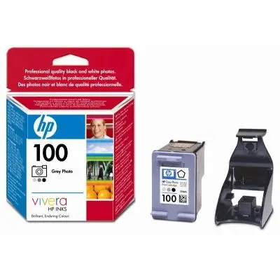 HP 100 Grey Photo Inkjet Print Cartridge with Vivera Inks C9368A