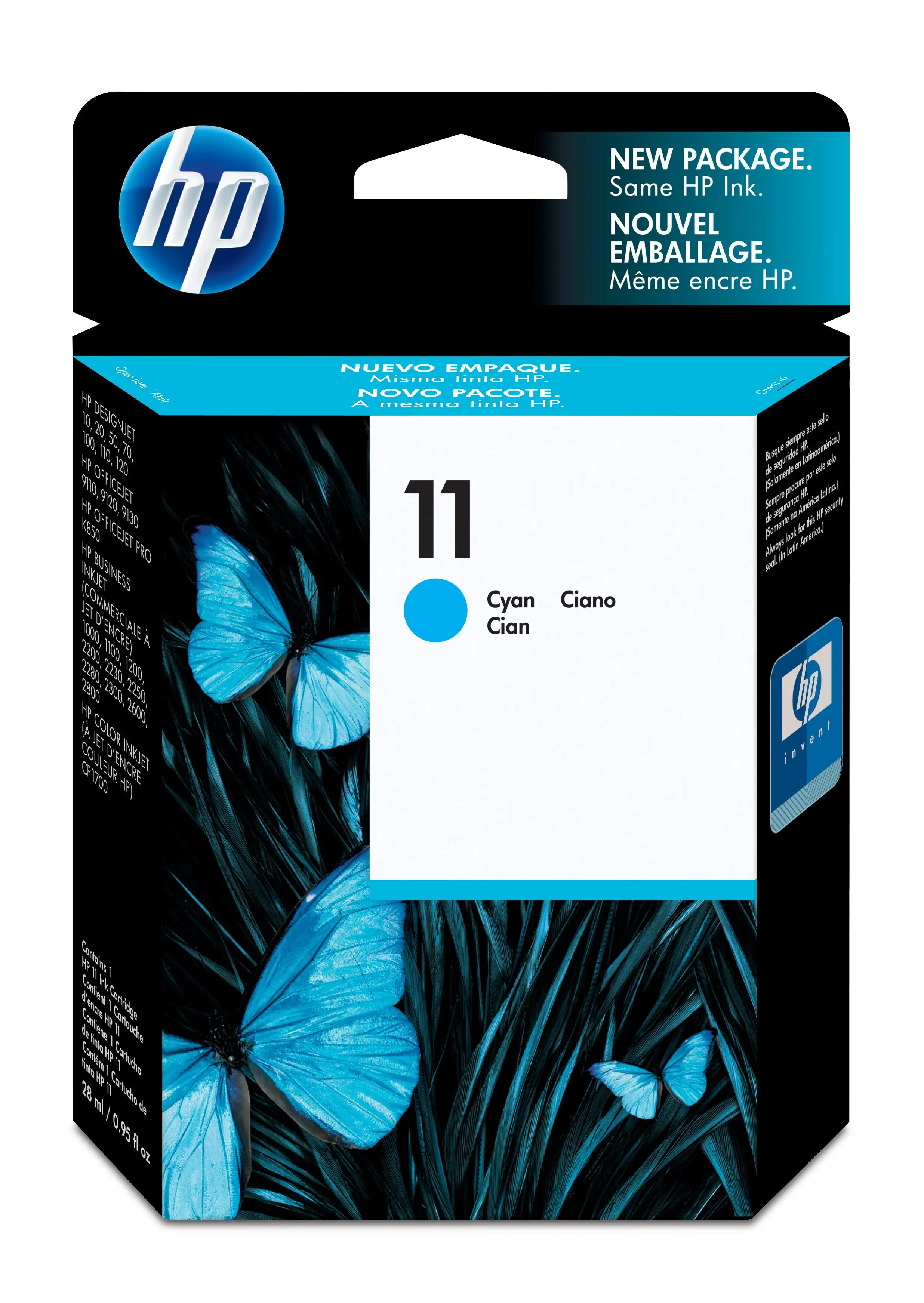 HP 11 Camgöbeği Orijinal Mürekkep Kartuşu C4836A