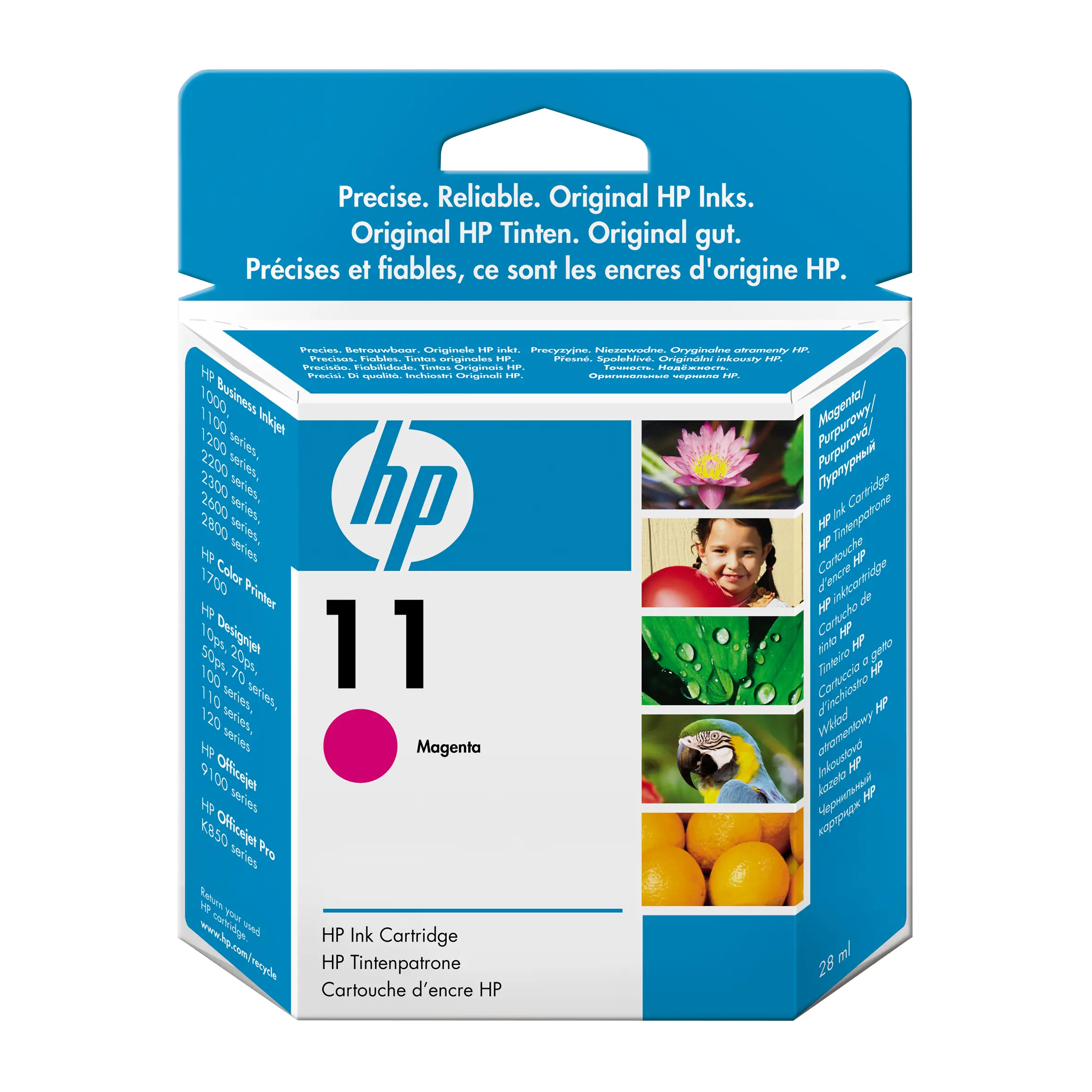 HP 11 Macenta Orijinal Mürekkep Kartuşu C4837A