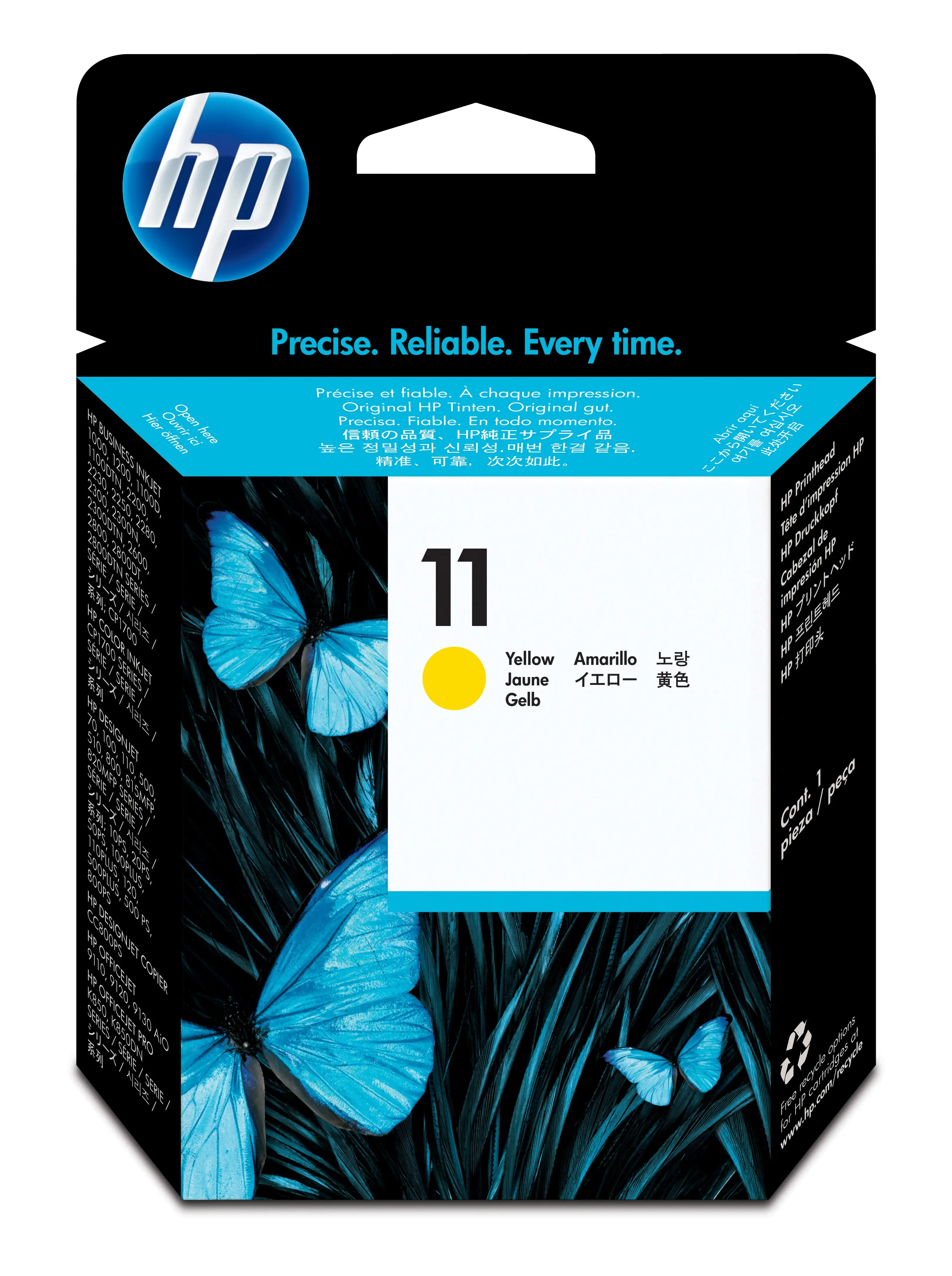 HP 11 Yellow Printhead C4813A