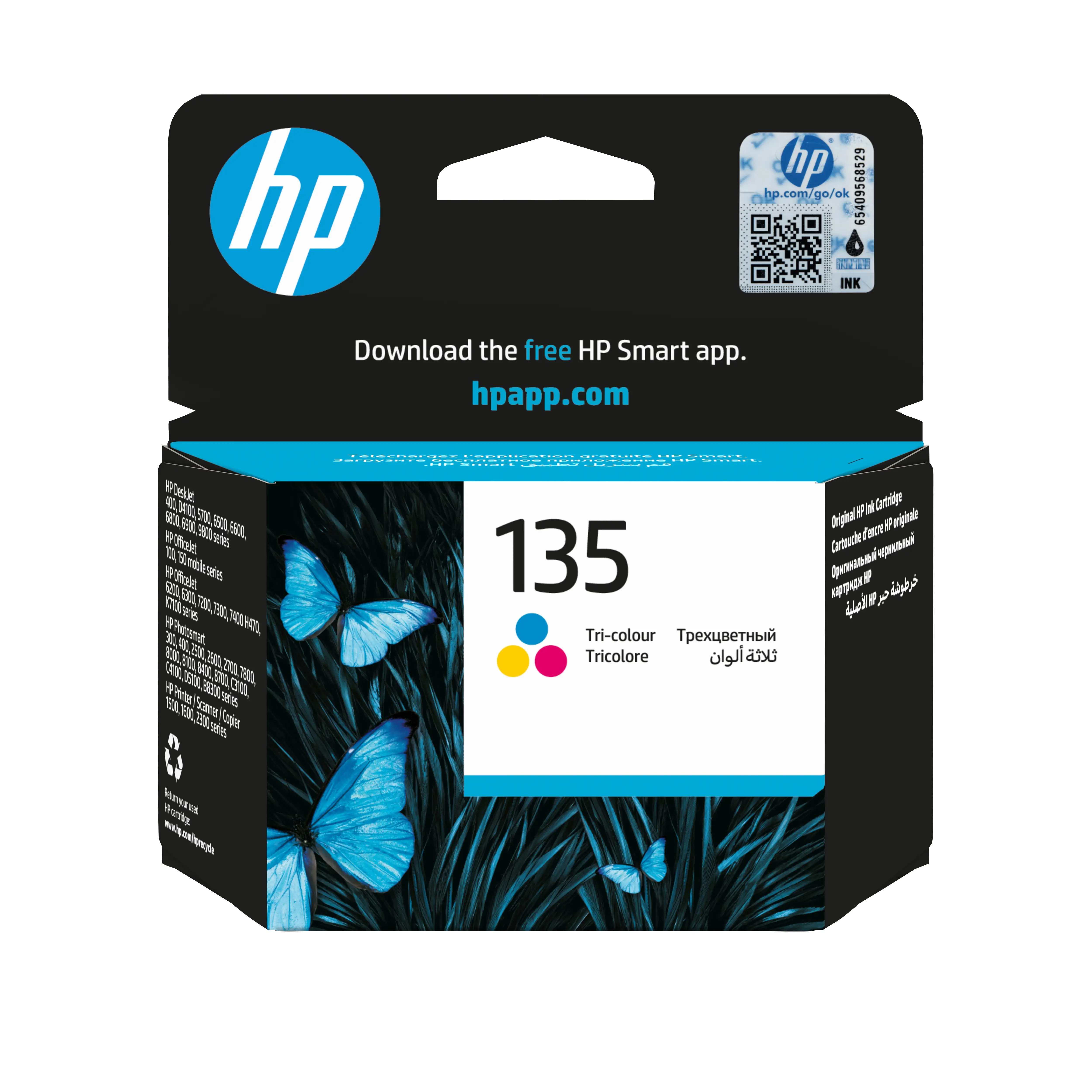 HP 135 Üç Renkli Orijinal Mürekkep Kartuşu C8766HE