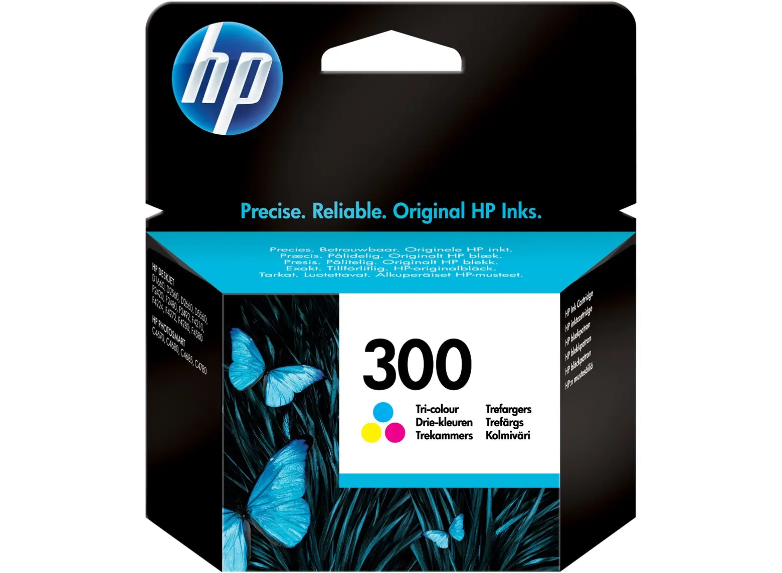 HP 300 Tri-color Original Ink Cartridge Medion Deal CC643EE#301#*MEDION*