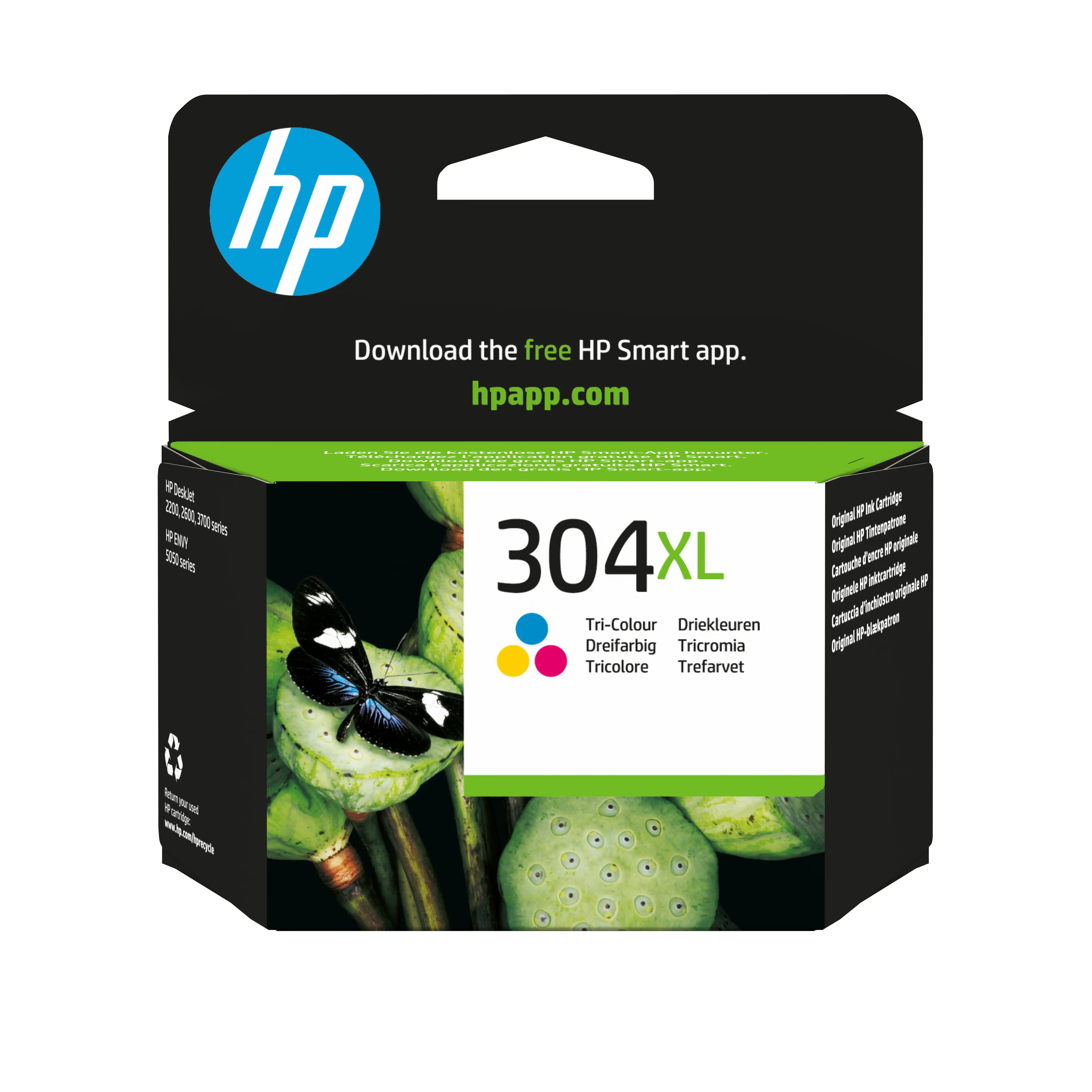 HP 304XL Üç Renkli Orijinal Mürekkep Kartuşu N9K07AE