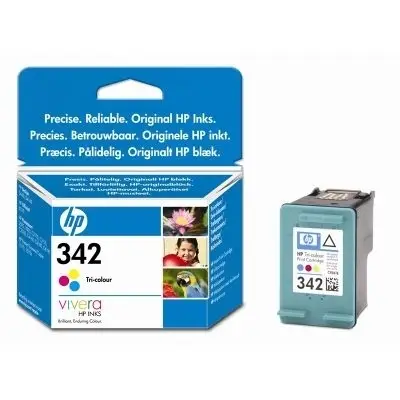 HP 342 Tri-colour Inkjet Print Cartridge with Vivera Inks C9361E