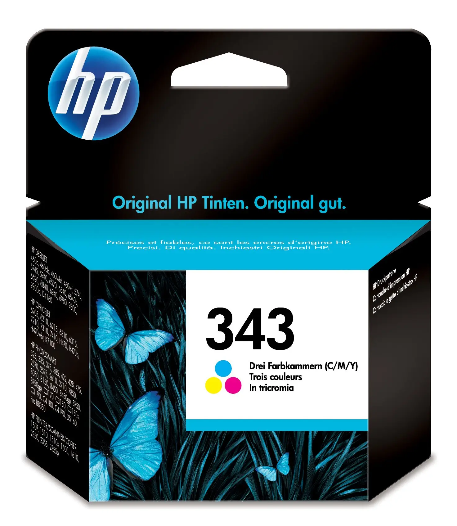 HP 343 Üç Renkli Orijinal Mürekkep Kartuşu C8766EE#ABB