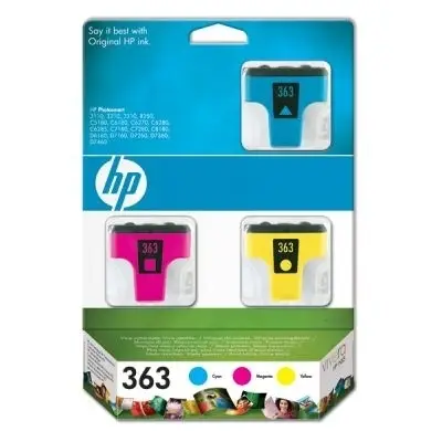 HP 363 Ink Cartridges 3-pack with Vivera Inks CB333E