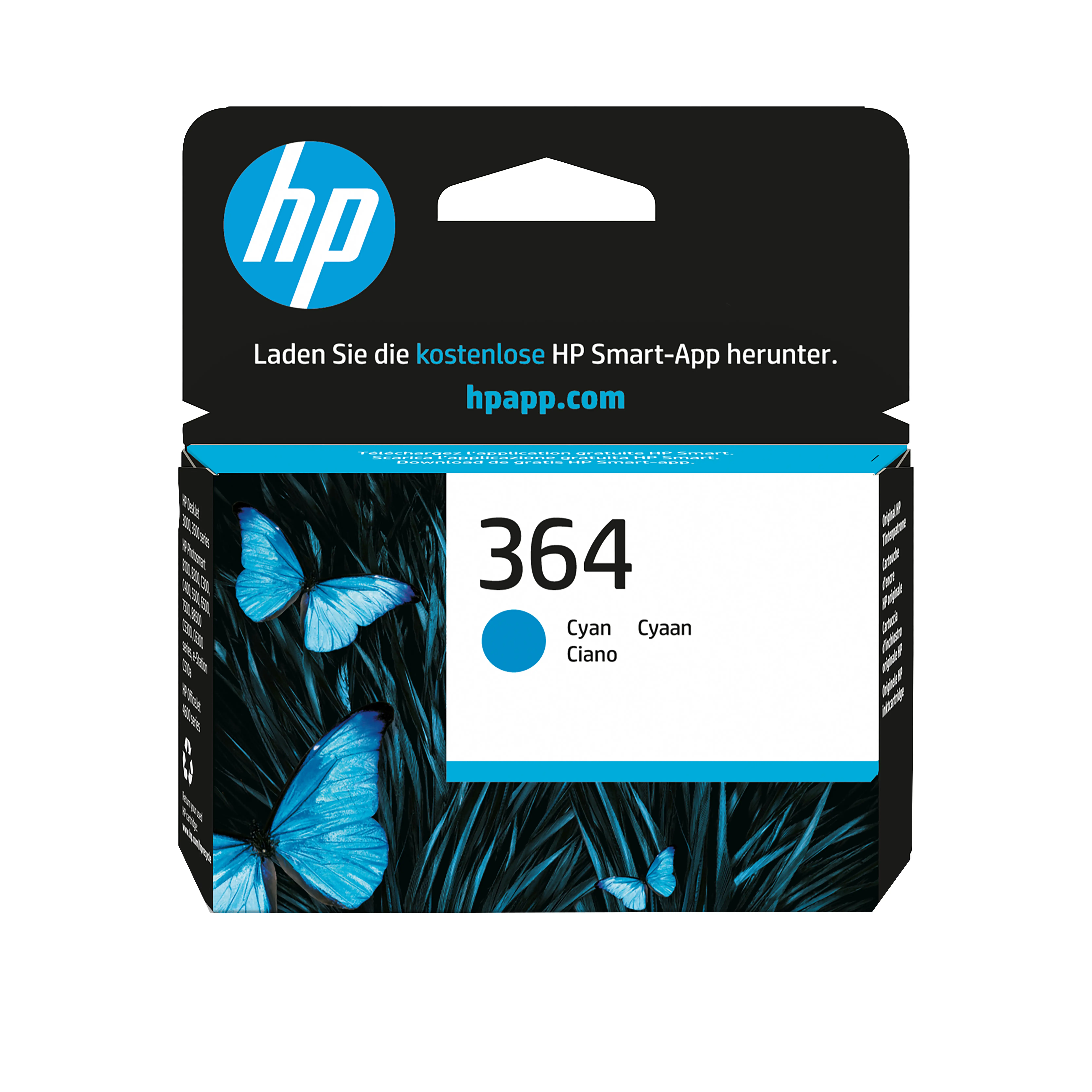 HP 364 Camgöbeği Orijinal Mürekkep Kartuşu CB318EE