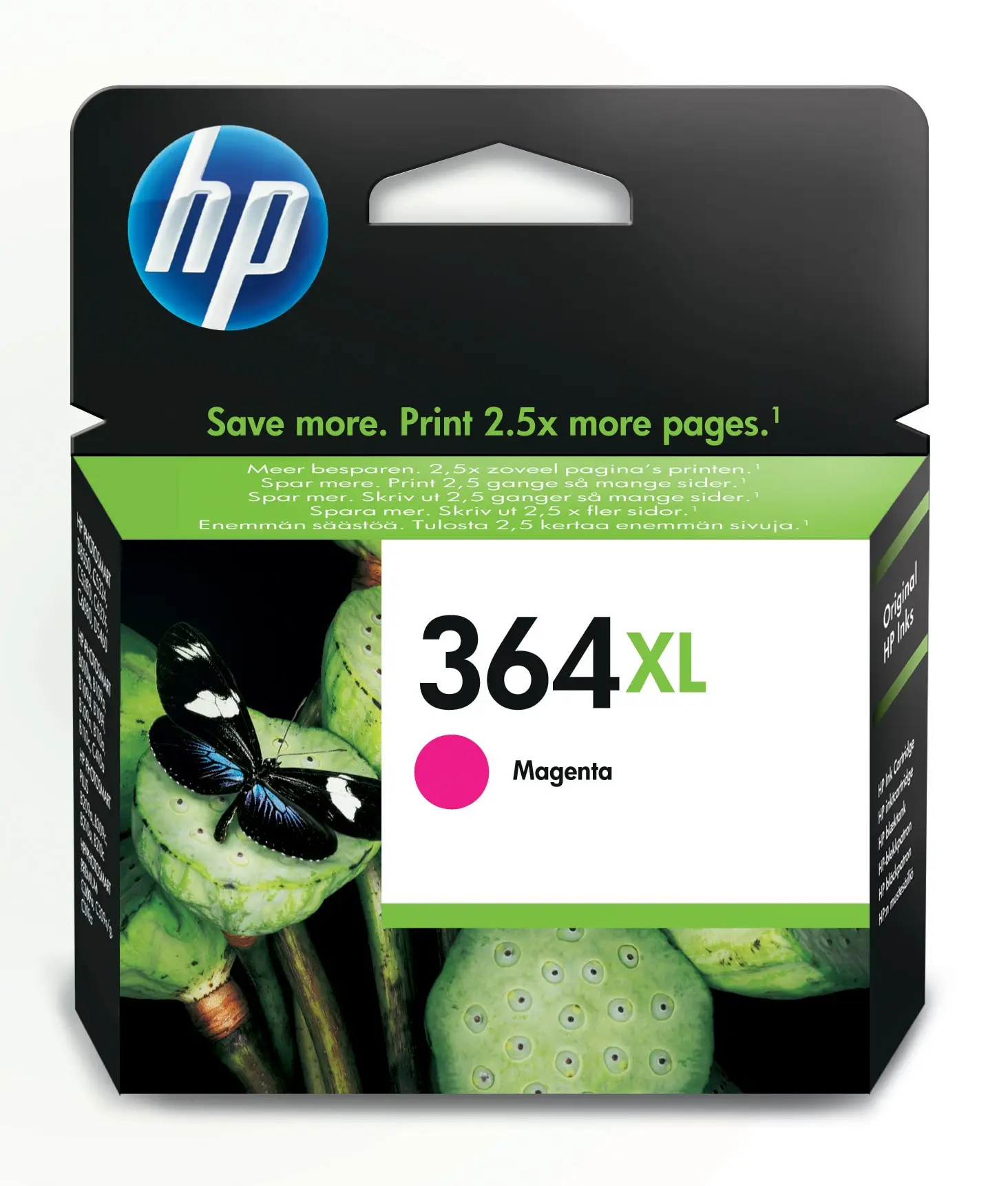 HP 364XL Yüksek Kapasiteli Macenta Orijinal Mürekkep Kartuşu CB324EE#ABB