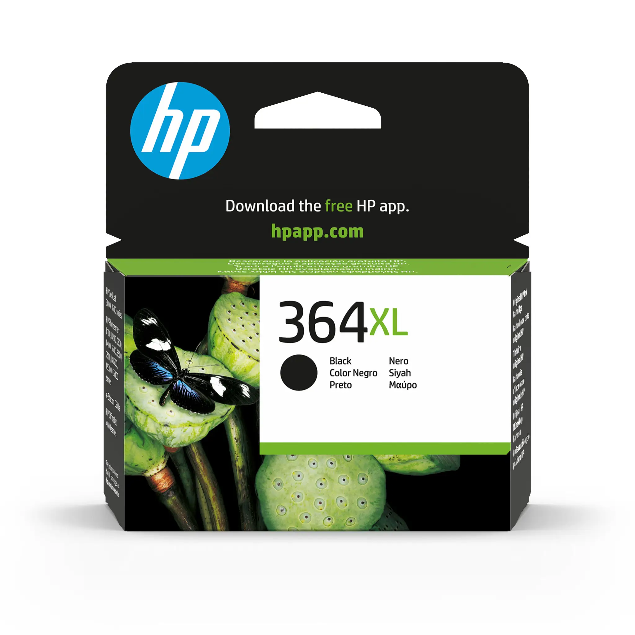 HP 364XL Yüksek Kapasiteli Siyah Orijinal Mürekkep Kartuşu CN684EE